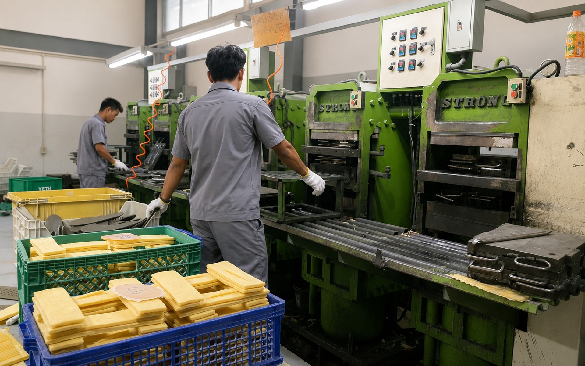 Matrix Route rubber footwear manufacturing facility in Thailand