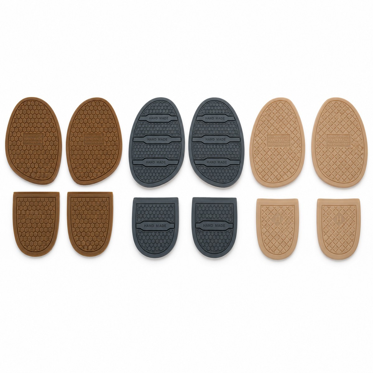 Natural rubber sandal outsole manufactured by Matrix Route